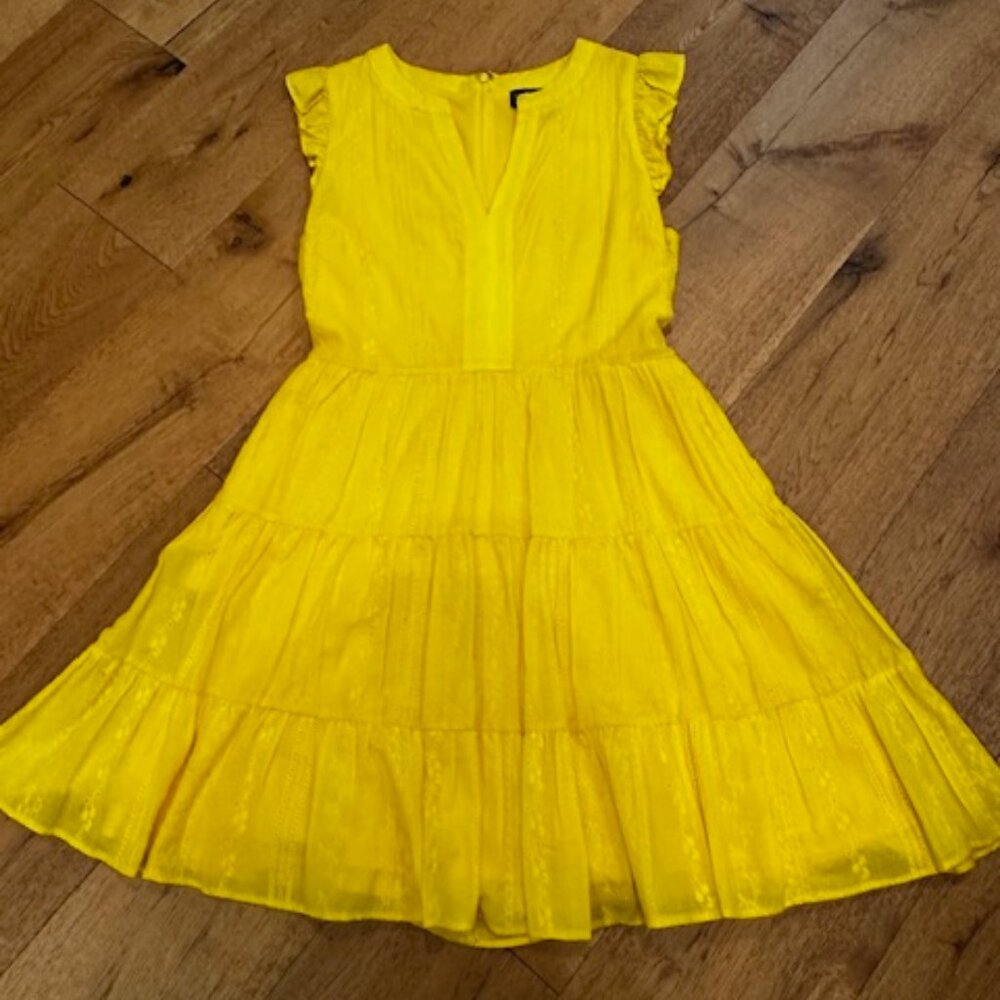 LAUNDRY by Shelli Segal Yellow Dress - Size 8